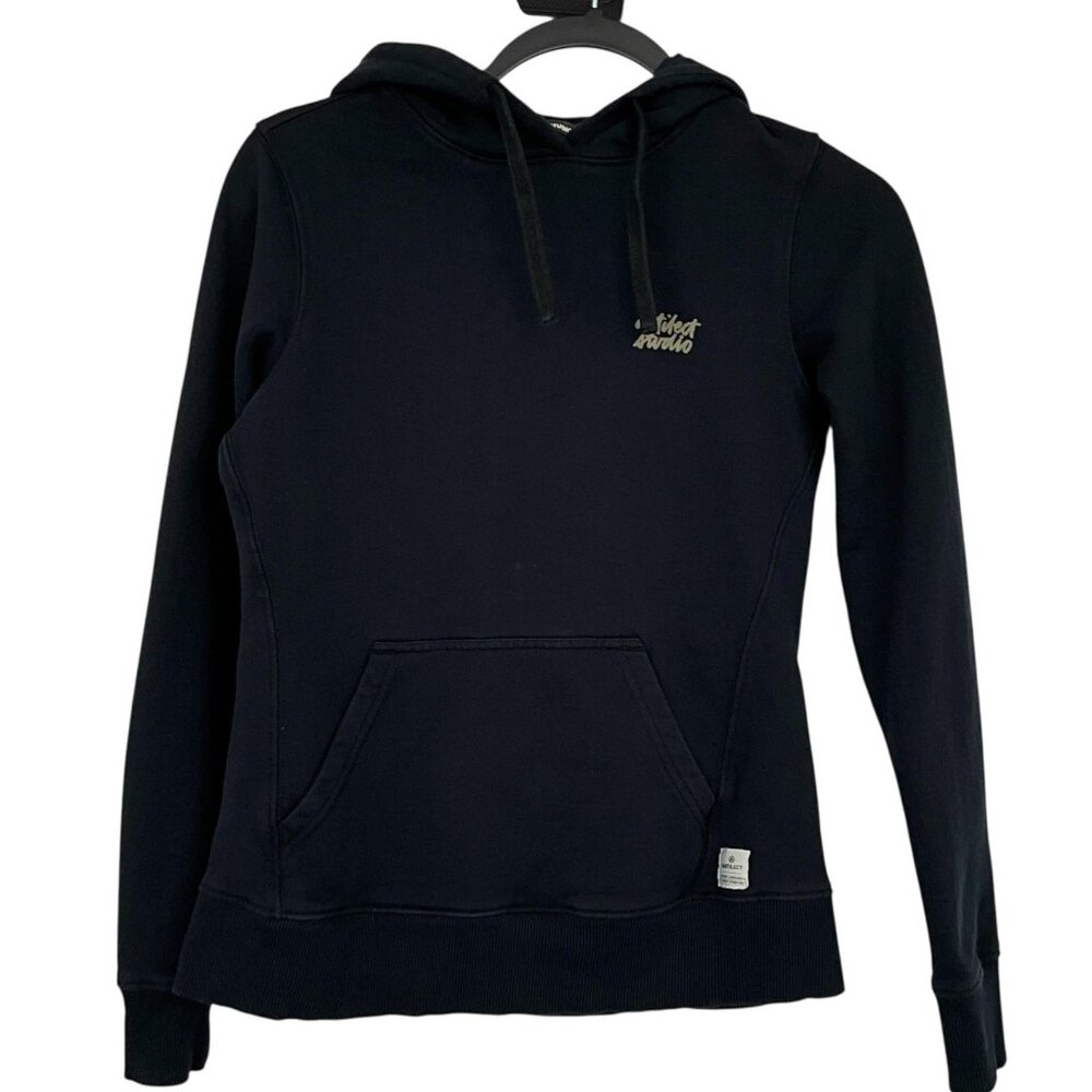 Artilect Studio Echo Canyon Hoodie Sweatshirt Womens Small Black Pullover